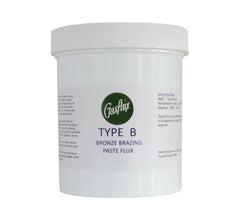 Gasflux, Type 'B', Blue, High Temp Bronze Brazing Paste, 227gm