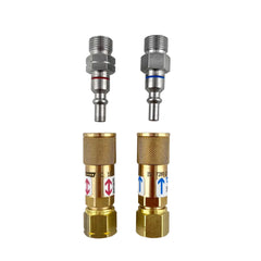 WITT Quick Coupling Set - Oxygen & Fuel gases, (Body & Probe) 5/8-18 RH + LH. Regulator Mount 