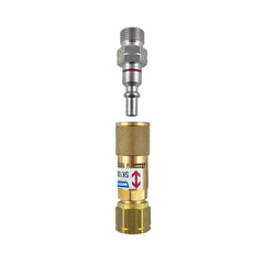 WITT quick coupler set SK100 - Regulator Mount Fuel, 5/8″-18 LH nut to 5/8″-18 LH male