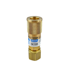 WITT quick coupler set SK100 - Regulator Mount Oxygen/Air, 5/8″-18 RH nut to 5/8″-18 RH male