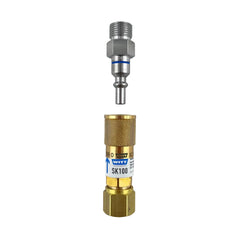 WITT Quick Coupler Set Regulator End Oxygen Air 