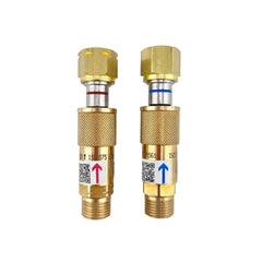 WITT Quick Coupler Set SK100 Oxygen & Fuel Gases 5/8-18 RH + LH Torch Mounted 