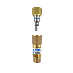 WITT Quick Coupler Set Torch End Oxygen Air