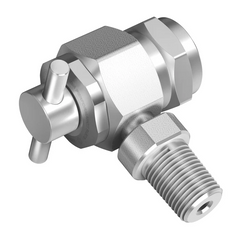 Nitrogen/Air N2 Shock and tyre schrader valve filling no loss chuck. Strut Coupler