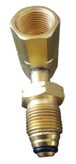 90˚ cylinder adaptor - (Type 20) Acetylene, Hydrogen (NGP6128)