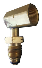 90˚ cylinder adaptor - (Type 20) Acetylene, Hydrogen (NGP6128)