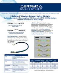 Flexible Rubber Safety Pigtails